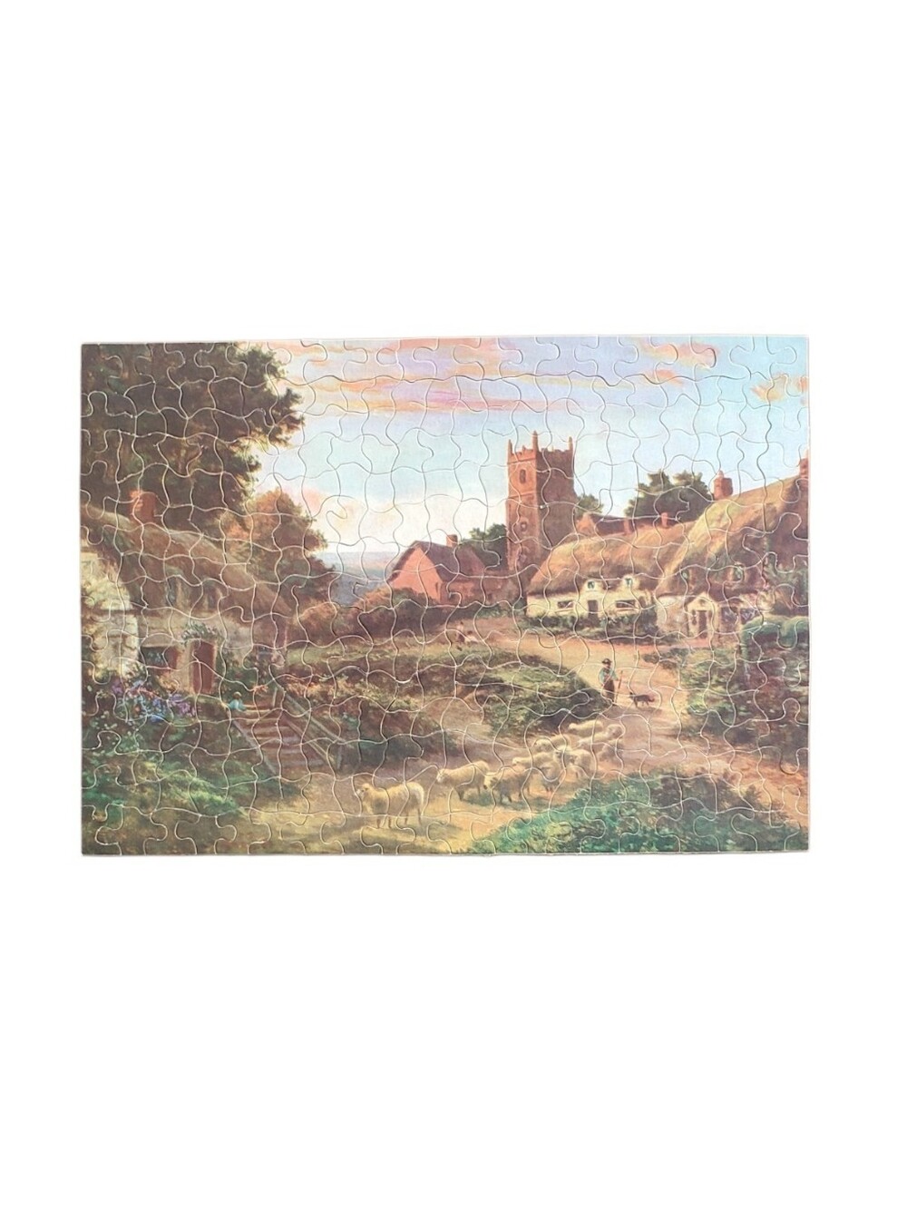 Vintage c. 1930s-40s Sam'l Gabriel Sons & Co. Jig Puzzle "English Landscape"